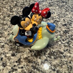 Disney Mickey and Minnie Mouse on Dumbo Figure